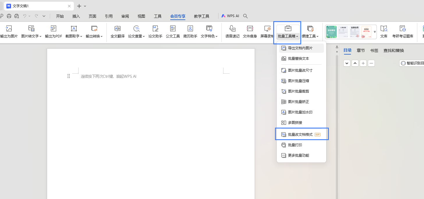 迅果批量处理格式转换